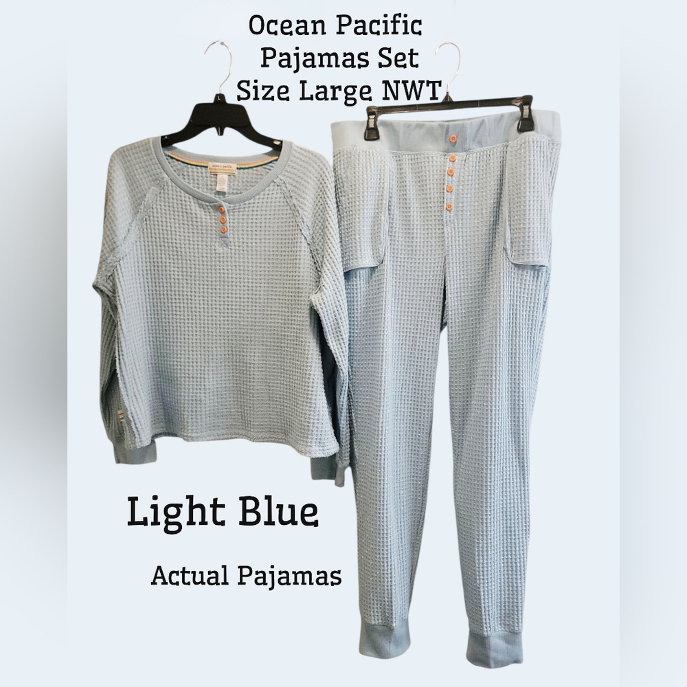 OCEAN PACIFIC PAJAMA SET NWT - Picture 5 of 5